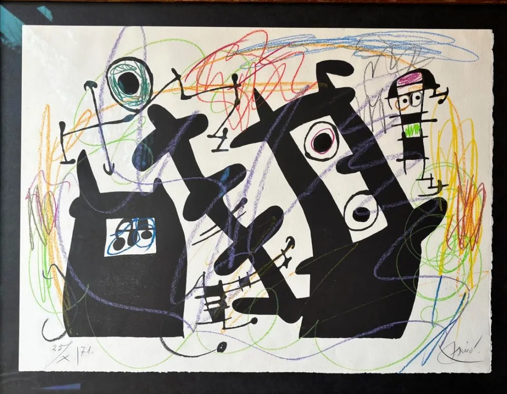 Keine Technische Miró - Le lezard aux plumes d´or