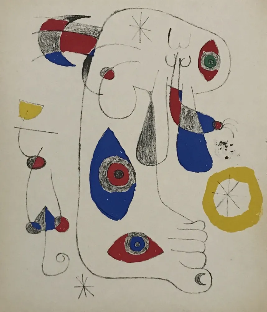 Lithographie Miró - Le Surrealisme