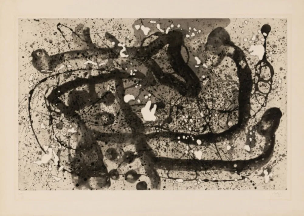 Aquatinta Miró - Les Geants III