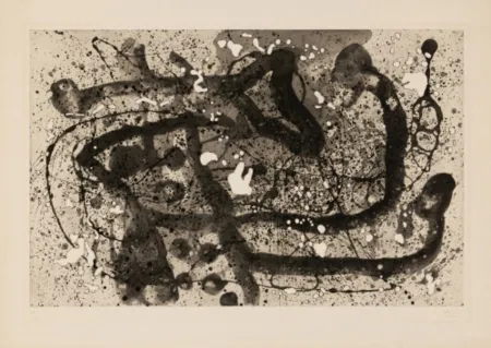 Aquatinta Miró - Les Geants III