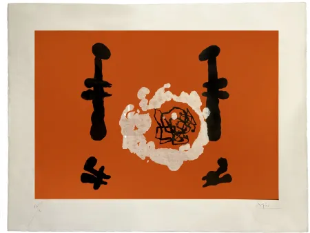 Aquatinta Miró - 'L'Invention du feu'