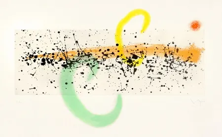 Aquatinta Miró - Lune et Vent (Moon and Wind), 1963