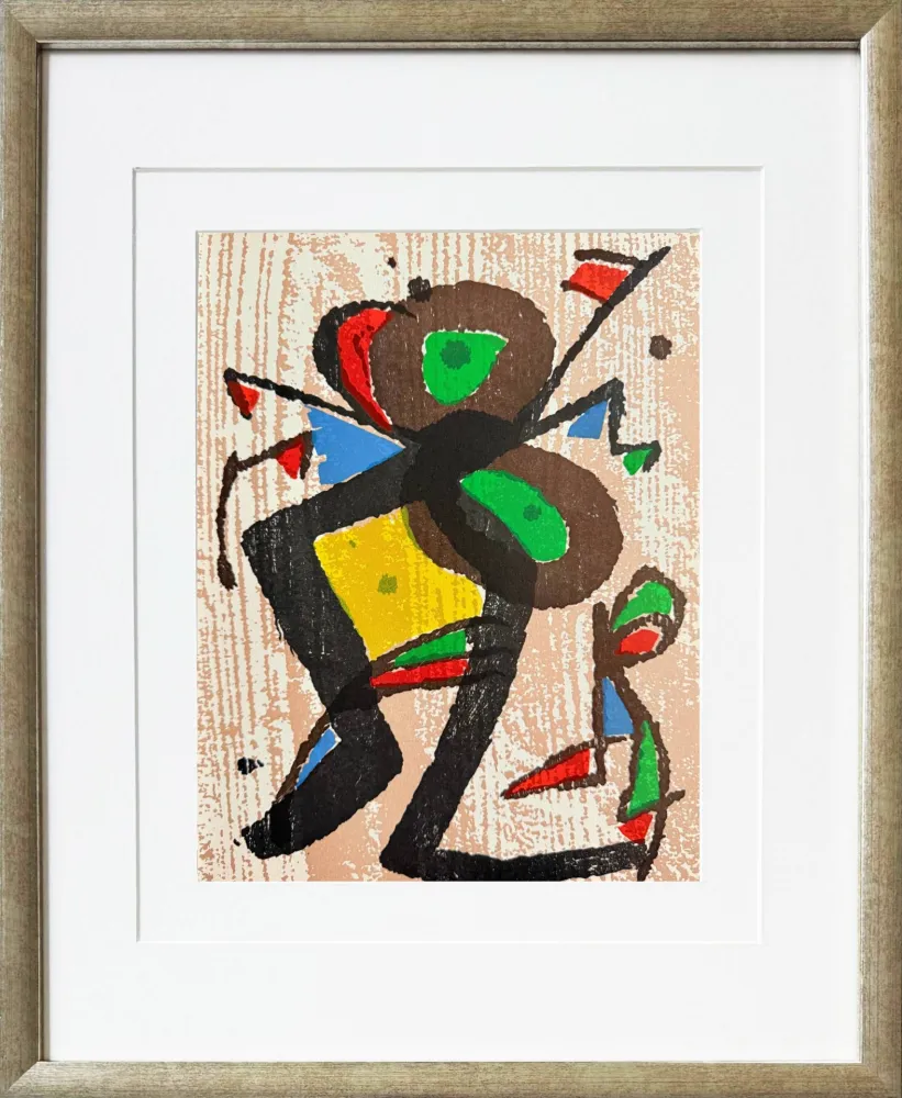 Holzschnitt Miró - Miro Engraver II