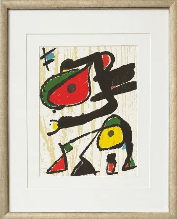 Holzschnitt Miró - Miro Engraver V
