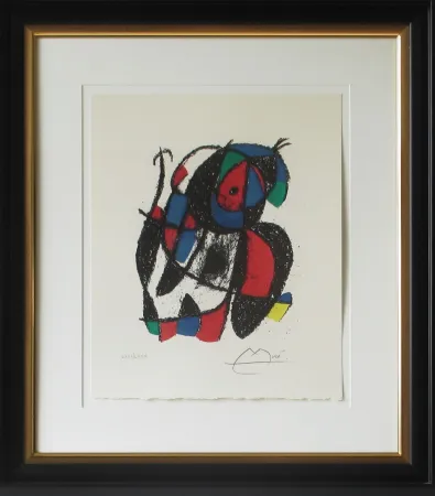 Lithographie Miró - Miro lithographe II