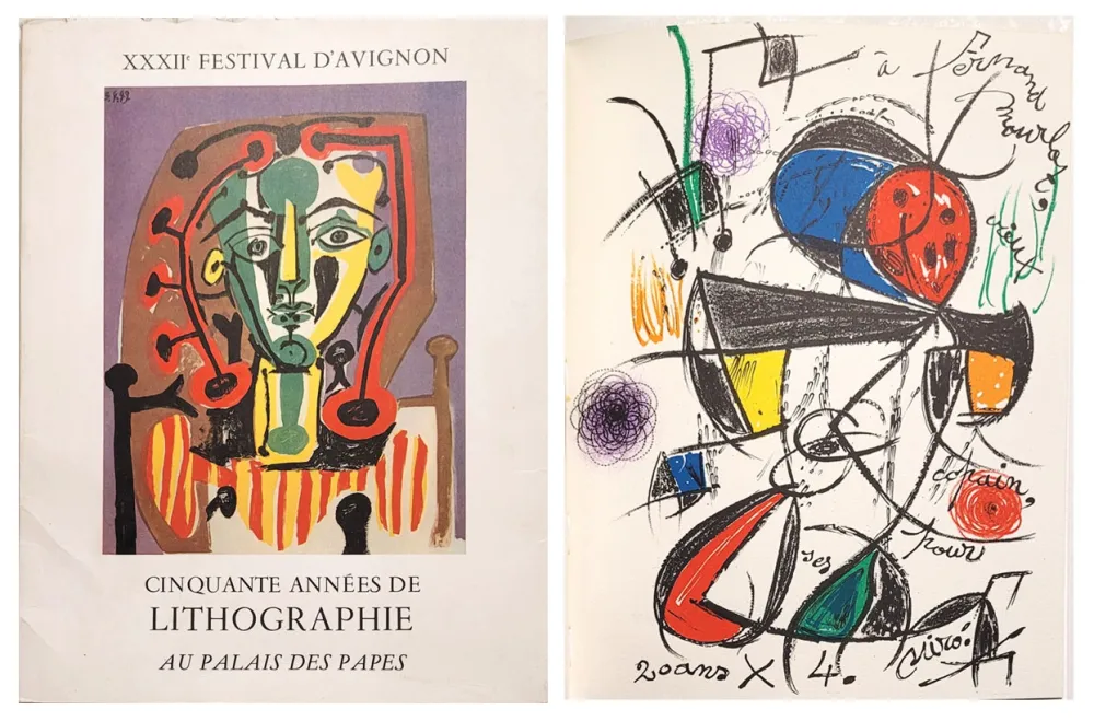 Illustriertes Buch Miró - Mourlot Cinquante années de lithographie Litho Joan MIRO  