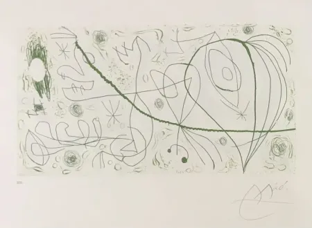 Radierung Miró - Picasso I Els Reventos