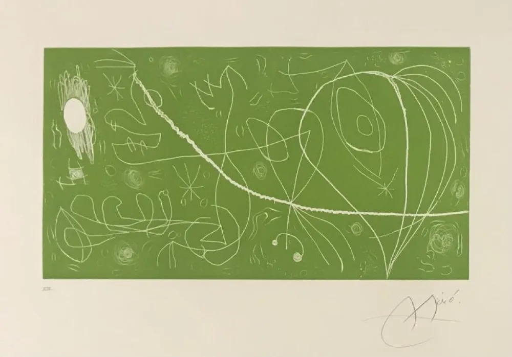 Radierung Miró - Picasso I Els Reventos 