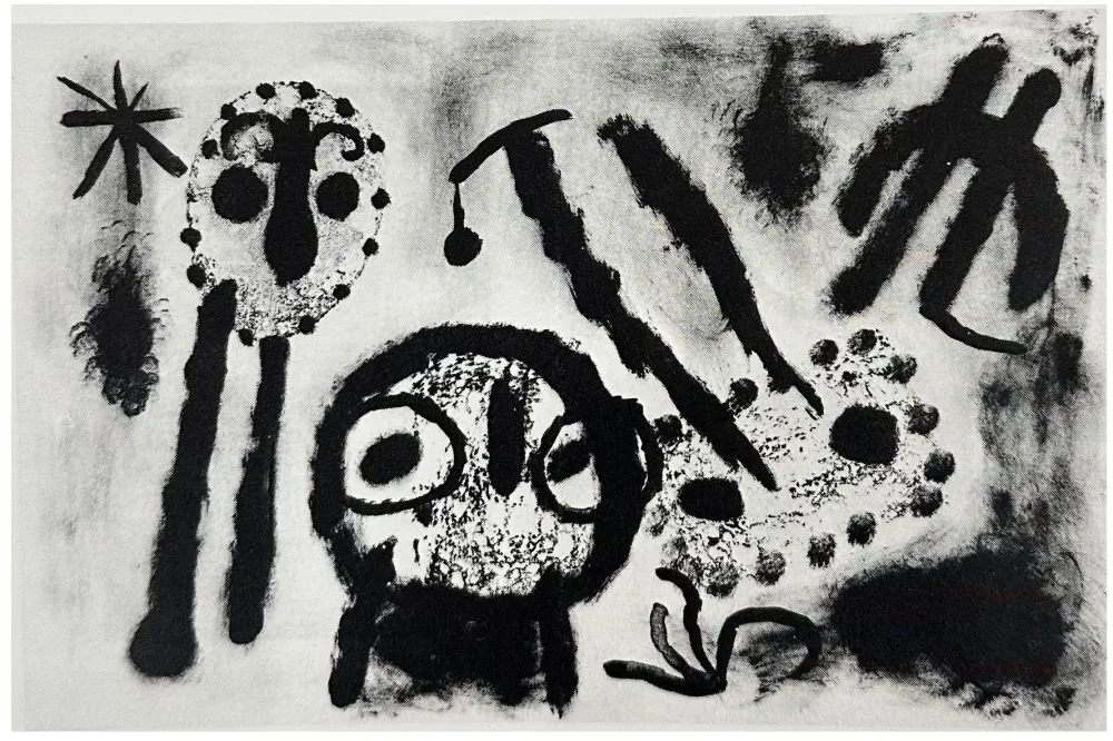 Lithographie Miró - Recent Paintings. New York: Pierre Matisse Gallery