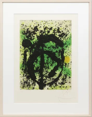 Aquatinta Miró - Règne végétal (Plant Kingdom)