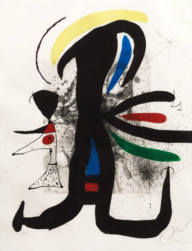 Keine Technische Miró -  Une telle et son petit mari 