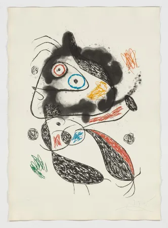 Radierung Und Aquatinta Miró - Untitled