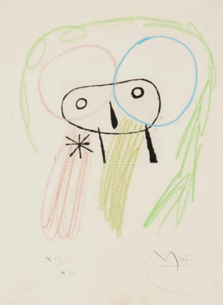 Multiple Miró - Untitled (from the La bague d’Aurore portfolio)