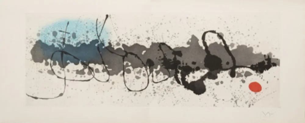 Radierung Und Aquatinta Miró - Untitled from Tracé sur l'Eau