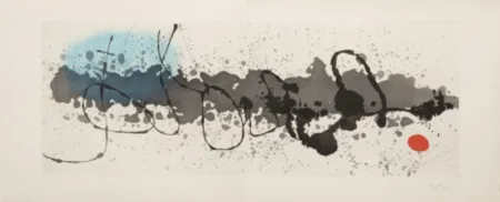 Radierung Und Aquatinta Miró - Untitled from Tracé sur l'Eau