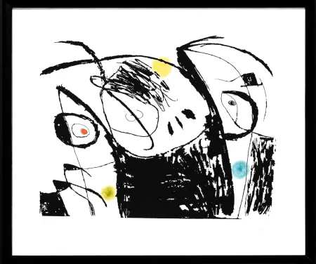 Radierung Und Aquatinta Miró - Untitled (Série Mallorca)