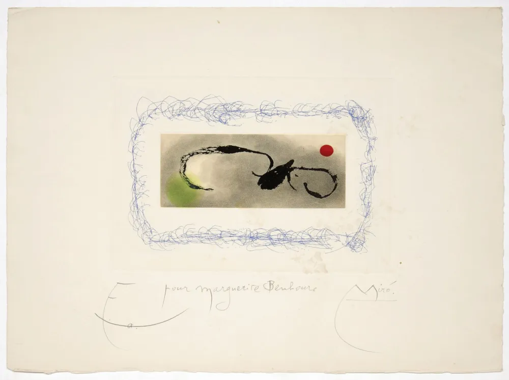 Radierung Und Aquatinta Miró - Without the Sun, Heraclitus of Ephesus, 1965