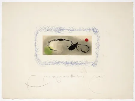 Radierung Und Aquatinta Miró - Without the Sun, Heraclitus of Ephesus, 1965