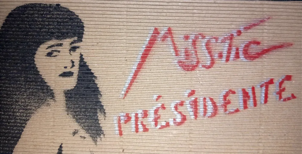 Siebdruck Miss.tic - MISS.TIC PRÉSIDENTE, 1994 - Livre d'artiste signée avec 12 serigraphies, Hand-signed