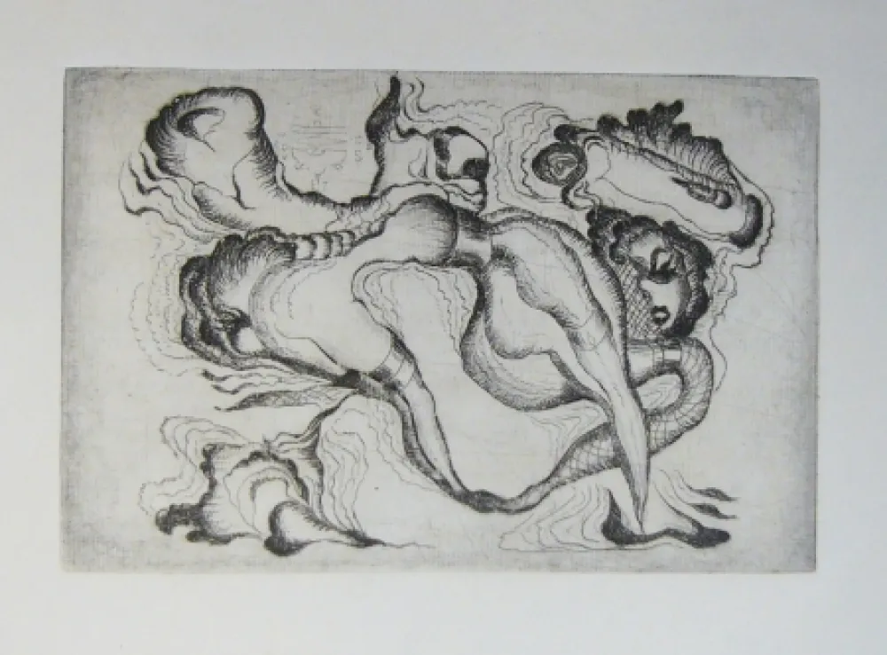 Stich Molinier - Sans titre noire