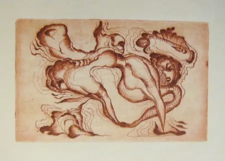 Stich Molinier - Sans titre rouge