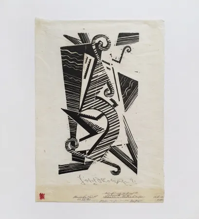 Holzschnitt Molzahn - Komposition - Opus XXIII