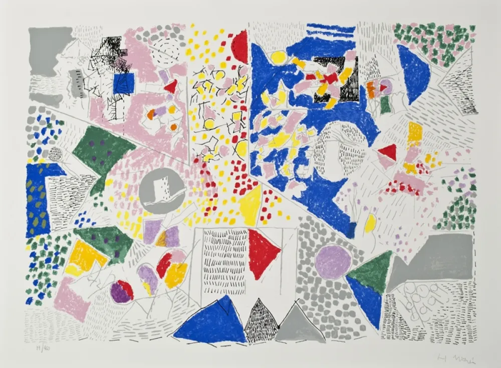 Siebdruck Mompó - Sin título