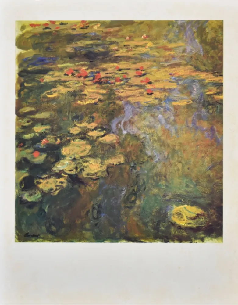 Lithographie Monet - Le Bassin aux Nymphéas