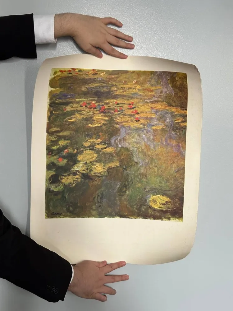 Lithographie Monet - Le Bassin aux Nymphéas