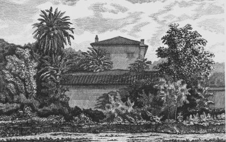 Radierung Mongatti - Verso il mare