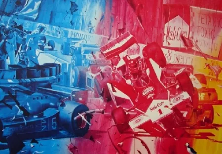 Siebdruck Monory - Tetanic toxic