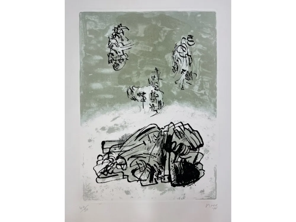 Radierung Und Aquatinta Moore - AFTER THE ACCIDENT