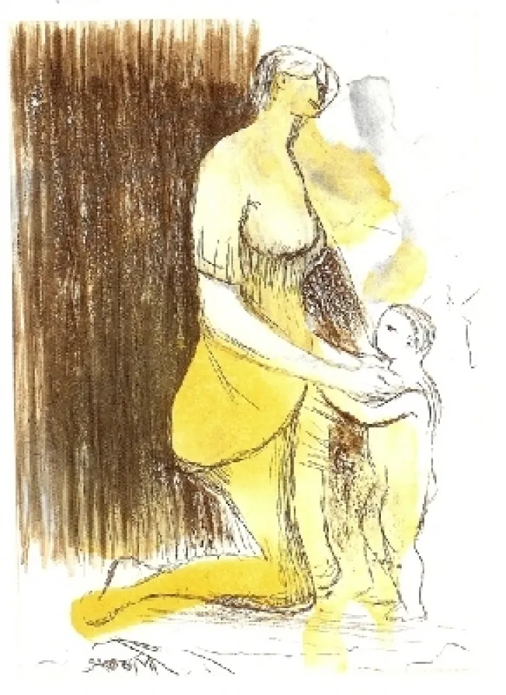 Stich Moore - MOTHER & CHILD XXVI,1983