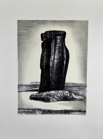 Lithographie Moore - Stonehenge Pl. 8 