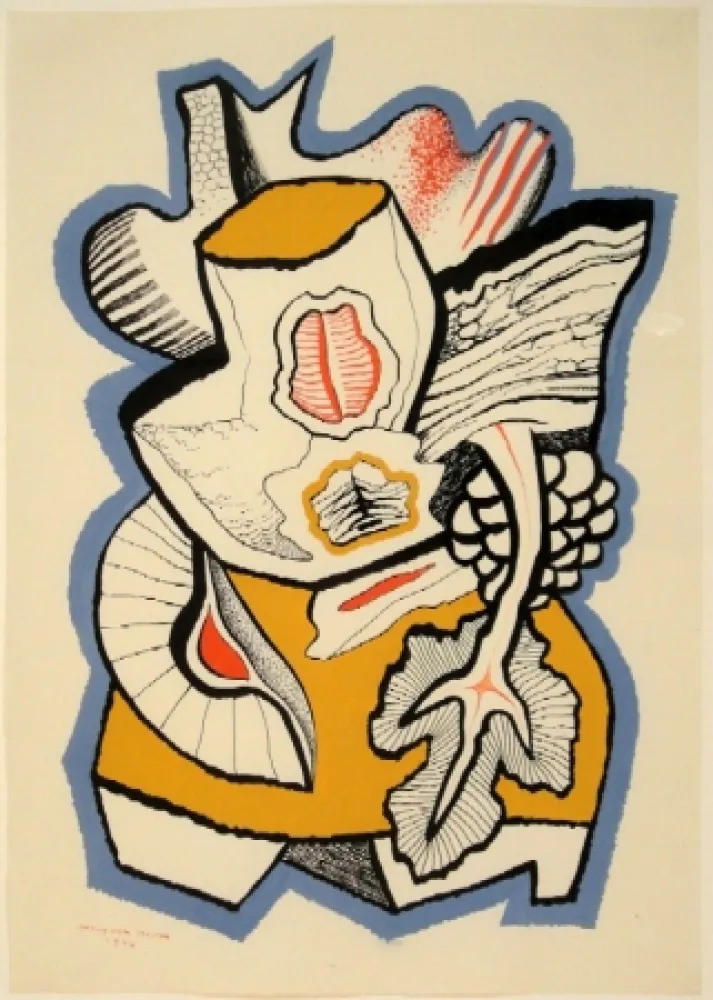 Monotypie Moos - Untitled