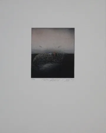 Radierung Und Aquatinta Mordstein - Aus dem Totenbuch einer Stadt, 3 / From a City's Book of the Dead, 3