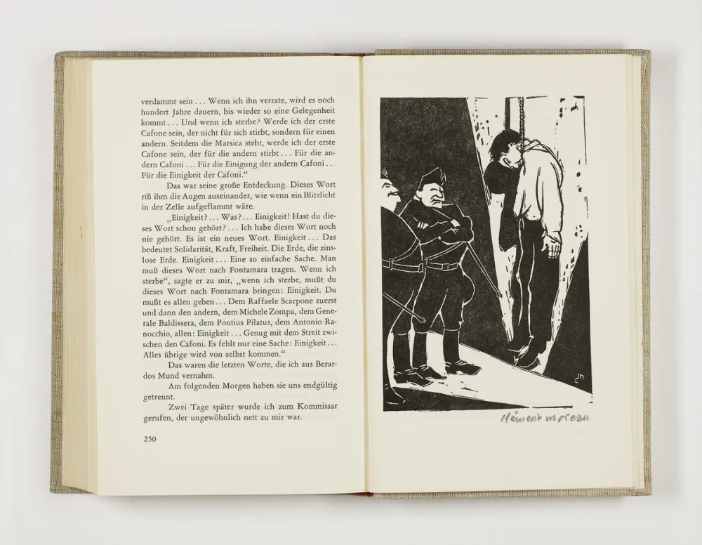 Illustriertes Buch Moreau - Fontamara