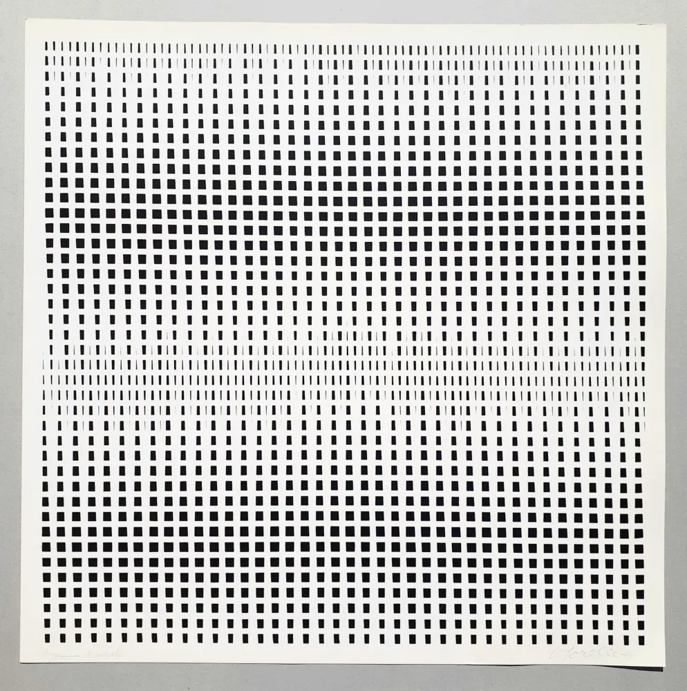 Siebdruck Morellet - Senza titolo