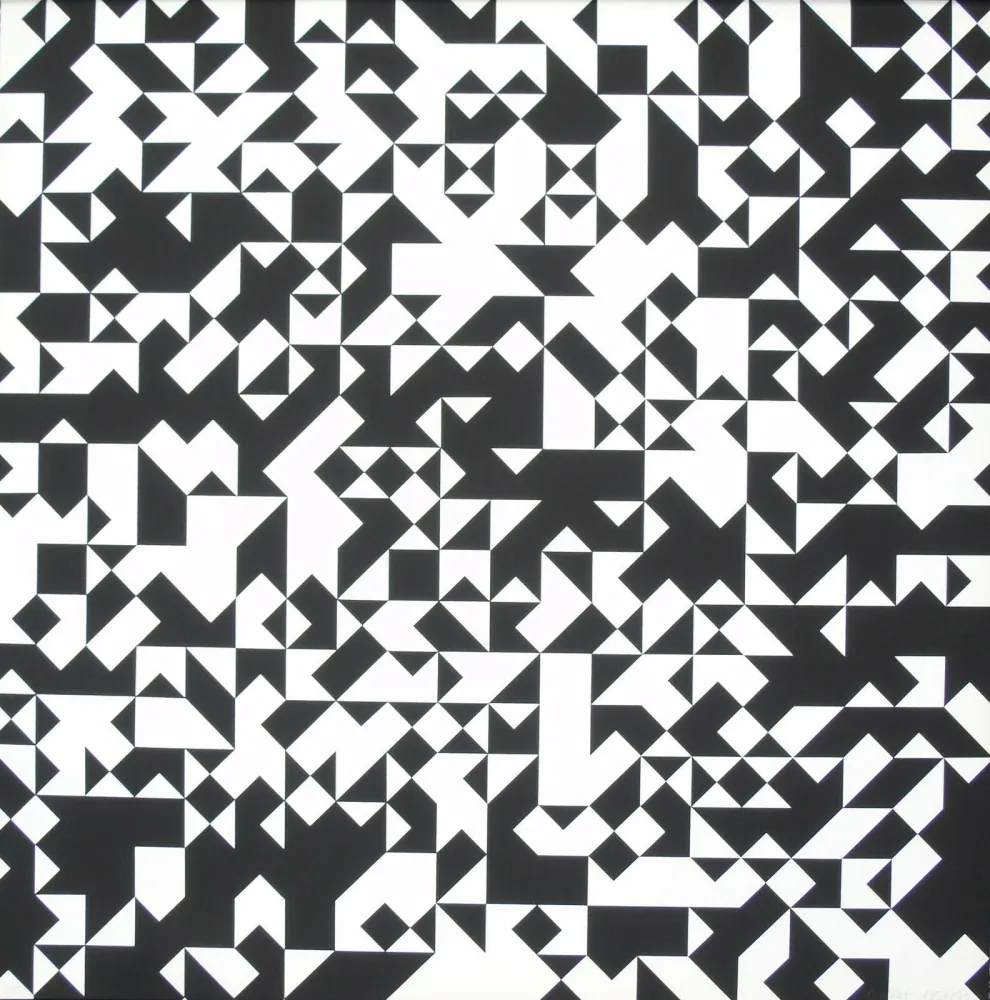 Siebdruck Morellet - Tavola 7