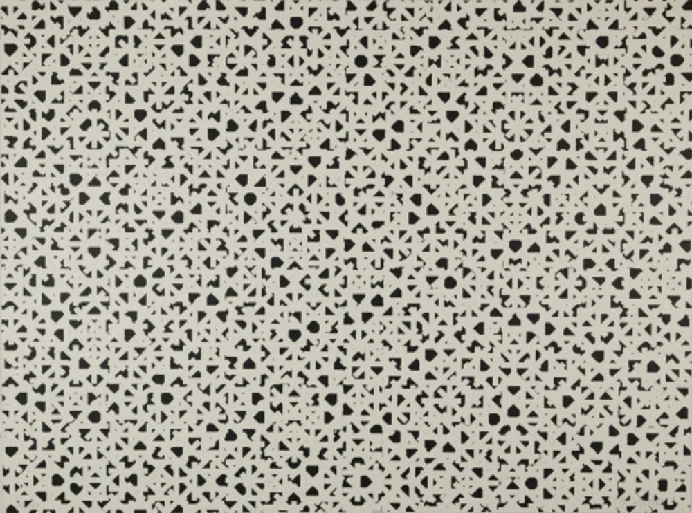 Siebdruck Morellet - Trames