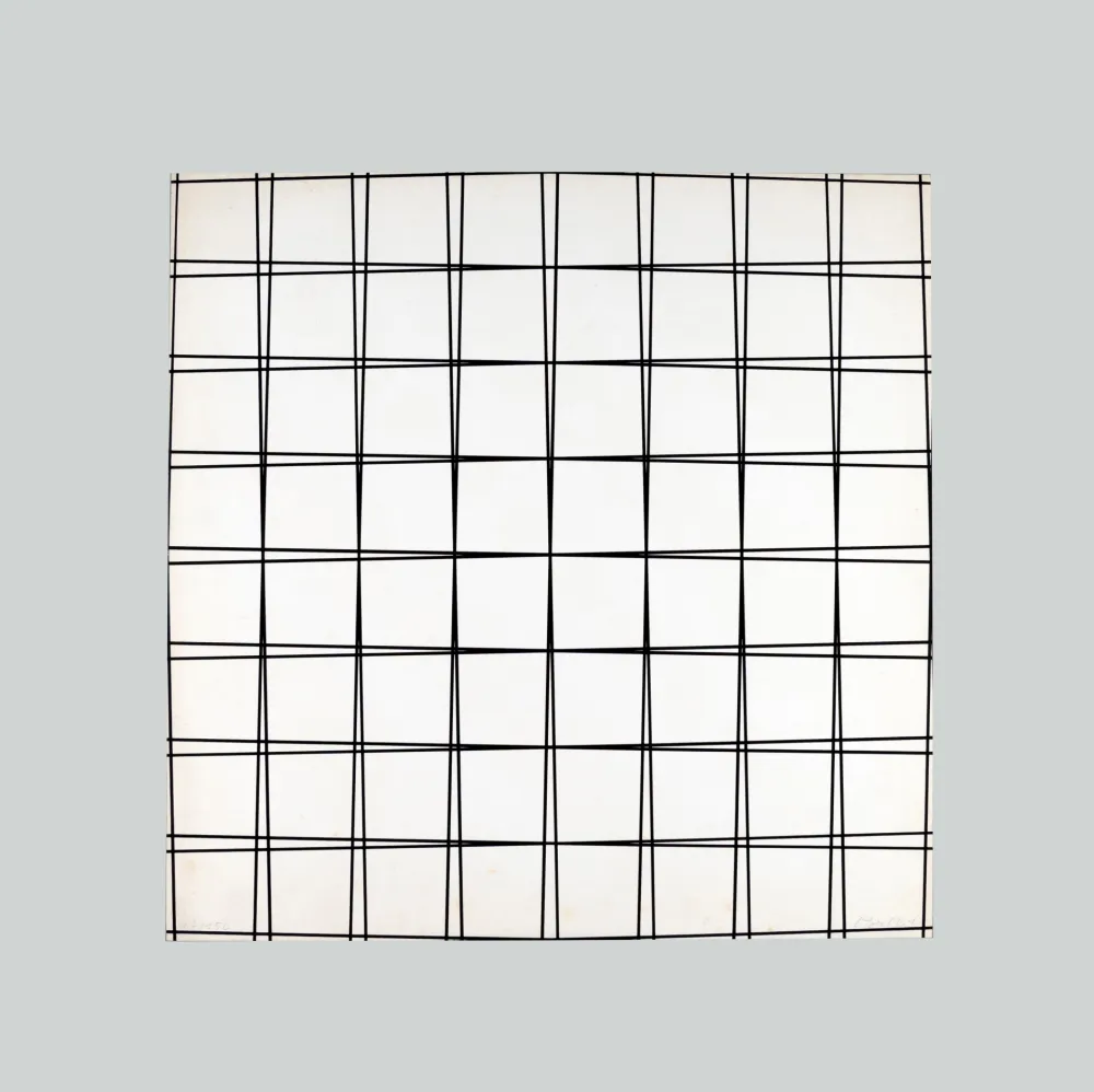 Siebdruck Morellet - Trames