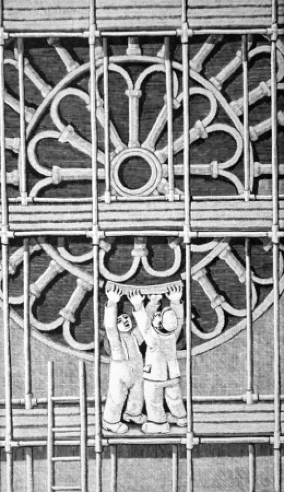 Holzschnitt Morena - Il restauro