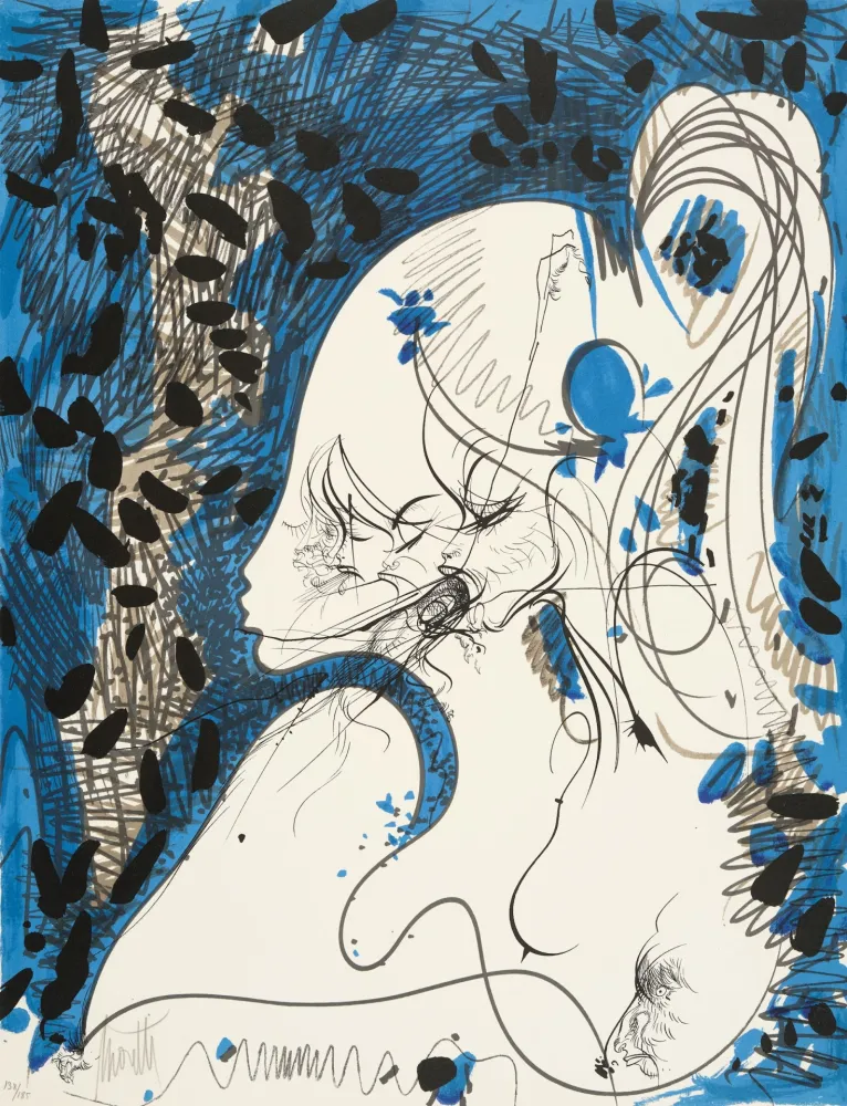 Illustriertes Buch Moretti - La Rue Saint-Denis. 