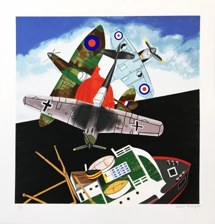 Siebdruck Morley - BATTLE OF BRITAIN