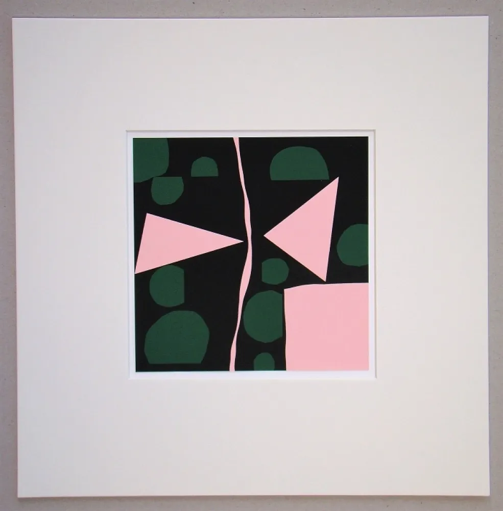 Siebdruck Mortensen - Tavignano - 1964