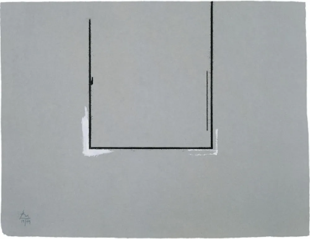 Stich Motherwell - Gray Open with White Paint