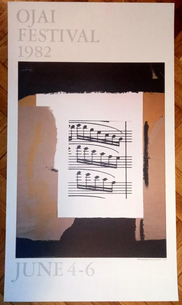 Plakat Motherwell - Ojai festival (poster) , 1982