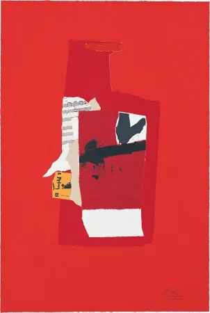 Lithographie Motherwell - Redness of Red