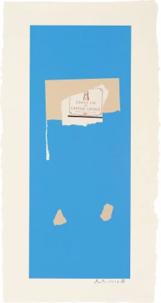 Lithographie Motherwell - Summer Light Series: Pauillac, No.4