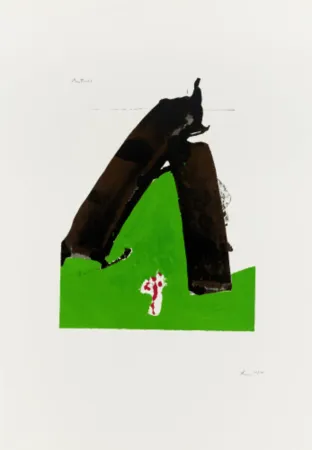 Siebdruck Motherwell - Untitled 4 from The Basque Suite
